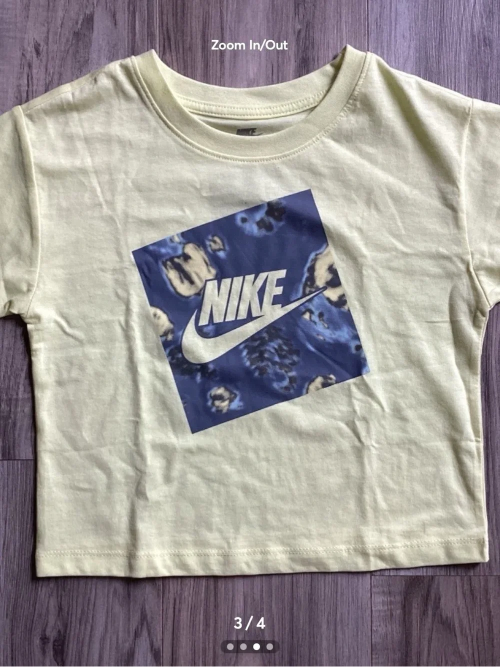Nike girls tee & bike Shorts set size 5(NWT) ~PRICE IS FIRM, NO OFFERS~
